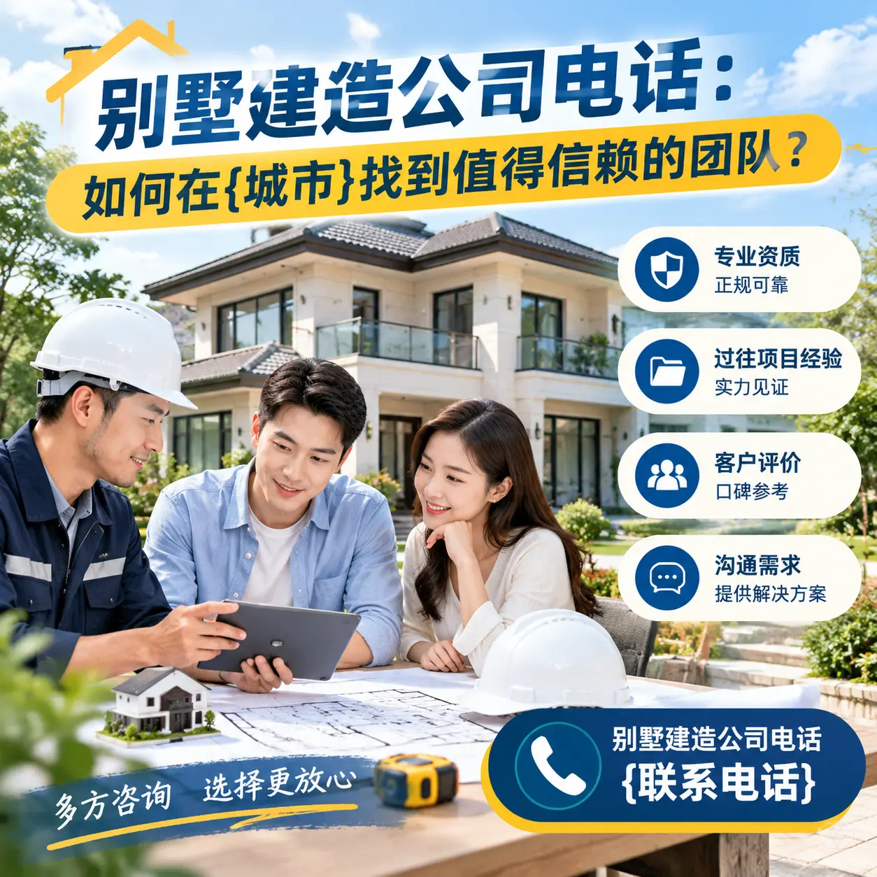 别墅建造公司电话：如何在六枝特找到值得信赖的团队？