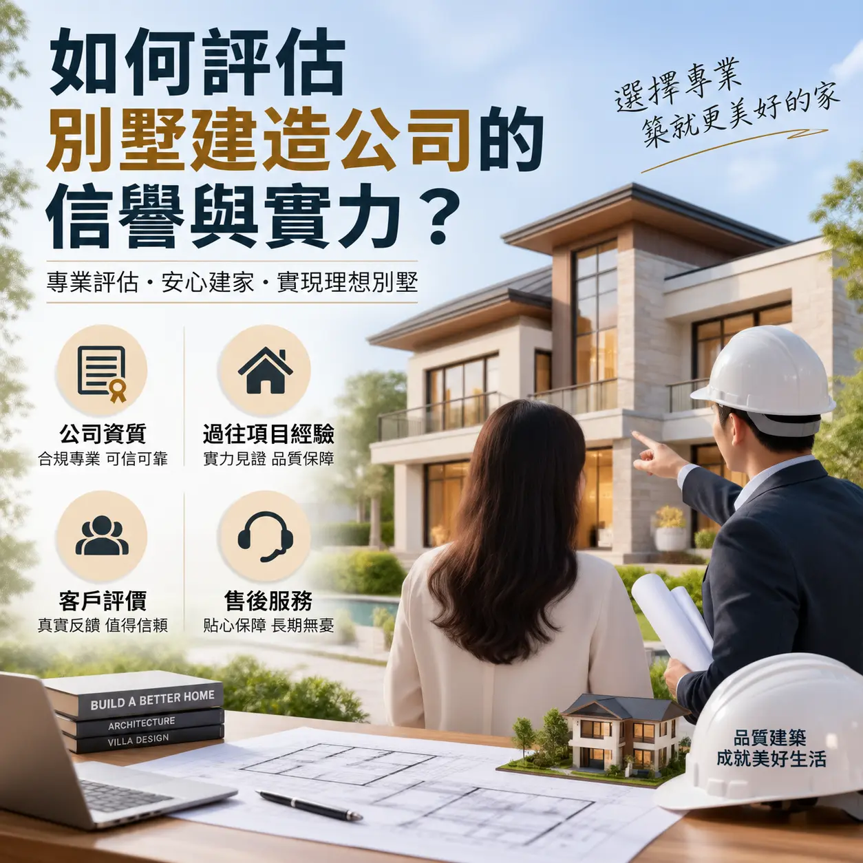 如何评估 六枝特 别墅建造公司的信誉与实力?