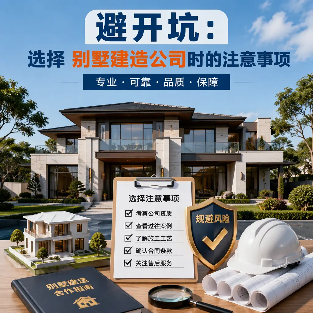 避开坑：选择 六枝特 别墅建造公司时的注意事项