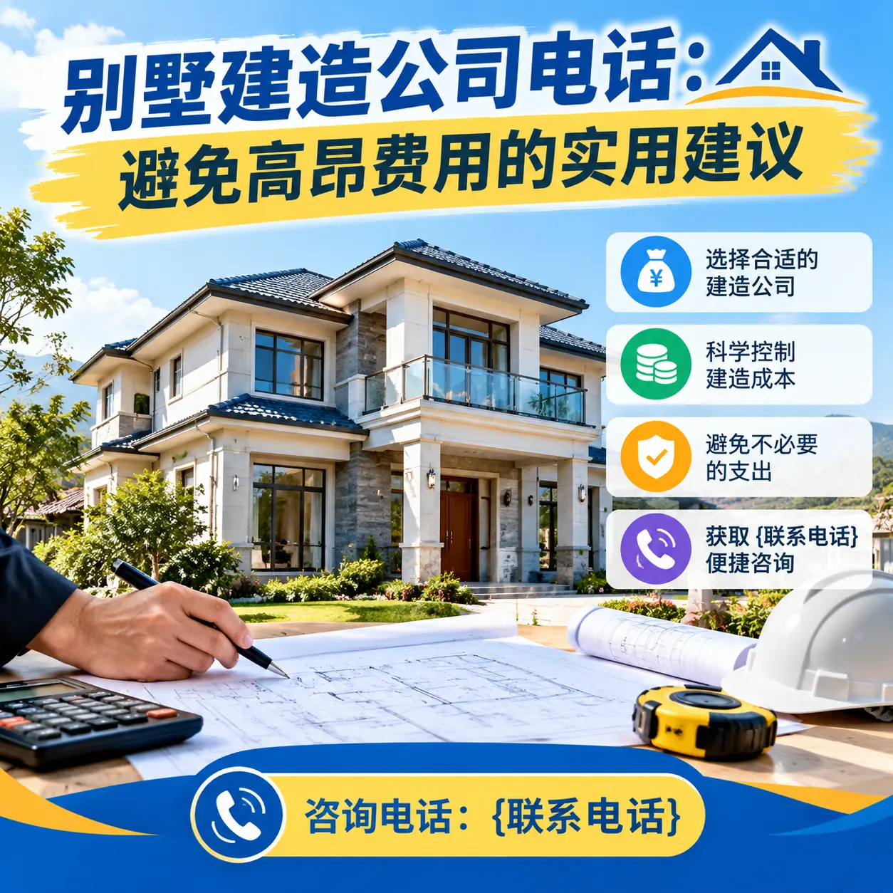 六枝特别墅建造公司电话：避免高昂费用的实用建议