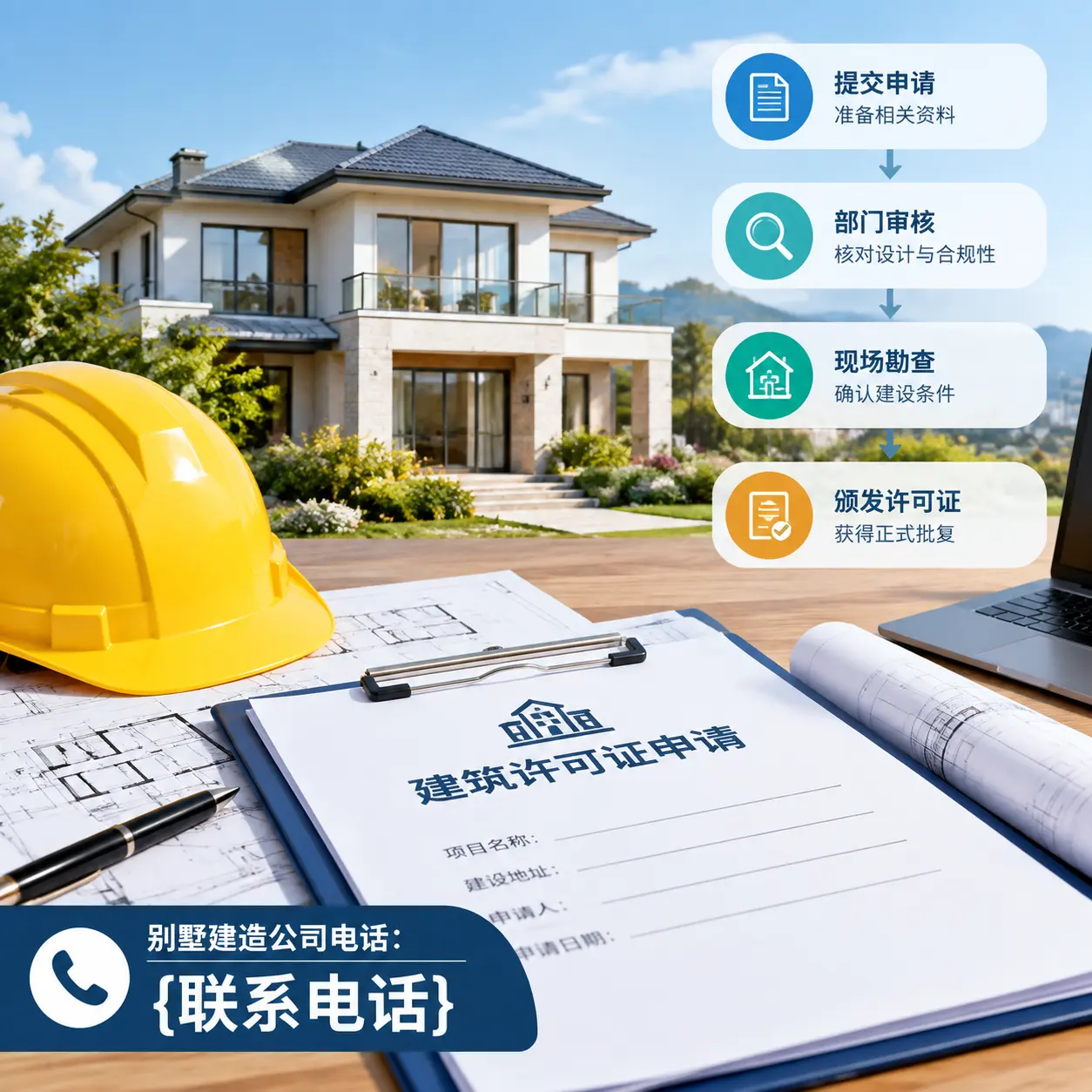 别墅建造公司电话：在六枝特建造前的准备工作
