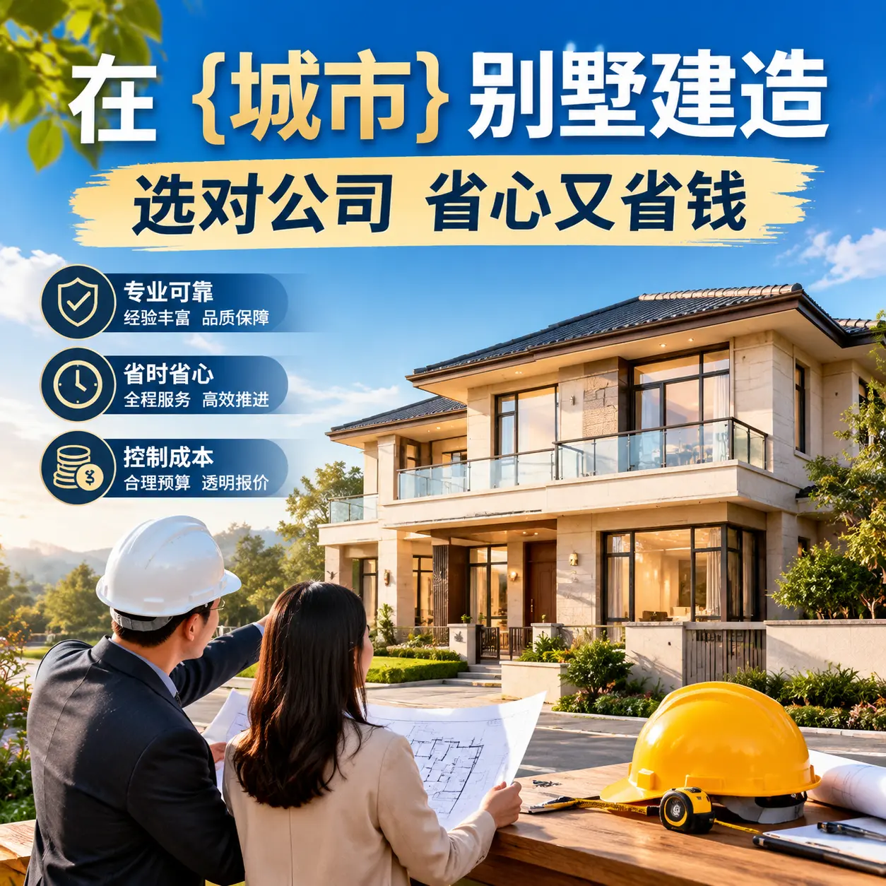 在 六枝特 别墅建造,选对公司省心又省钱