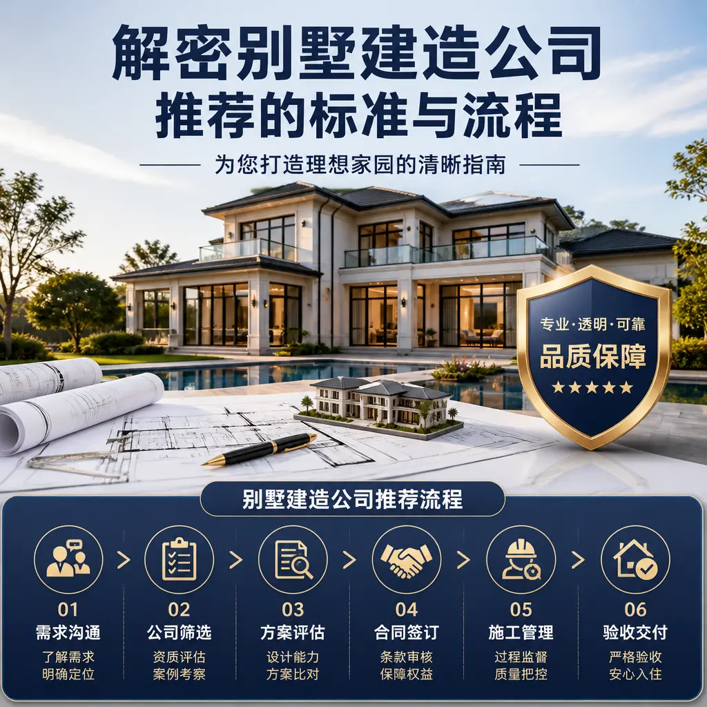 解密别墅建造公司推荐的标准与流程在 六枝特