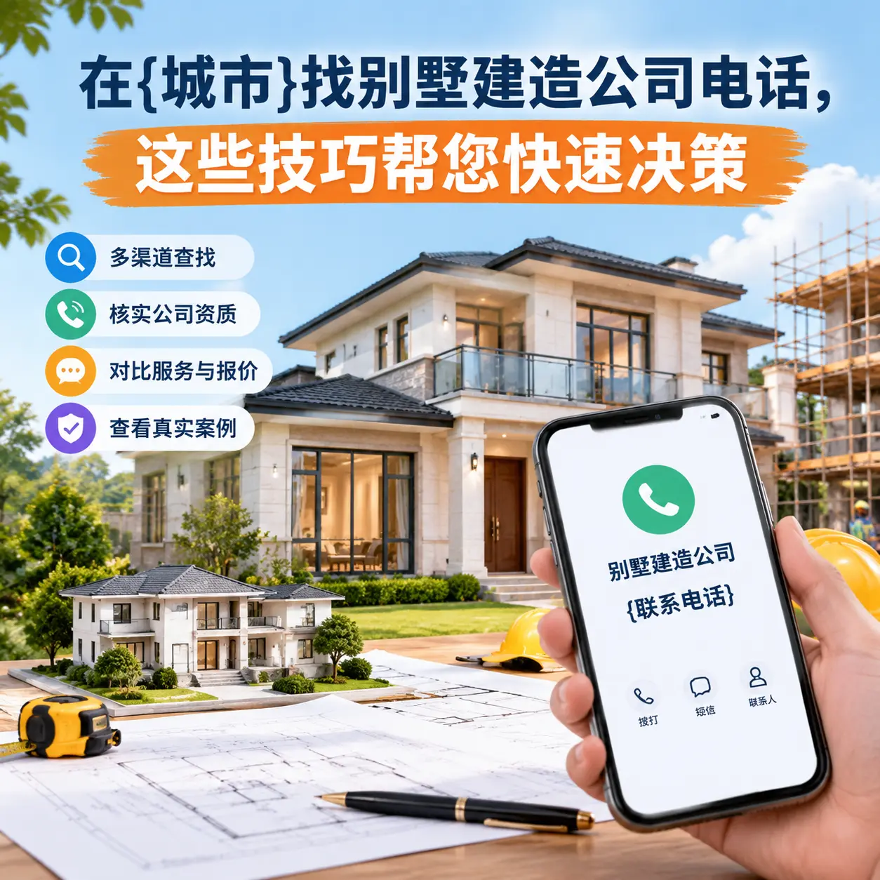 在六枝特找别墅建造公司电话,这些技巧帮您快速决策