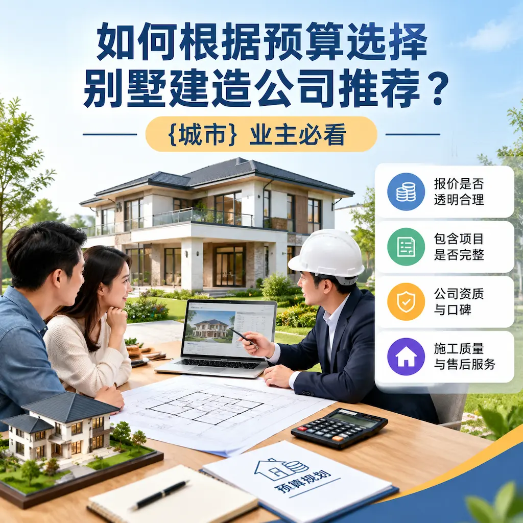 如何根据预算选择别墅建造公司推荐？ 六枝特 业主必看