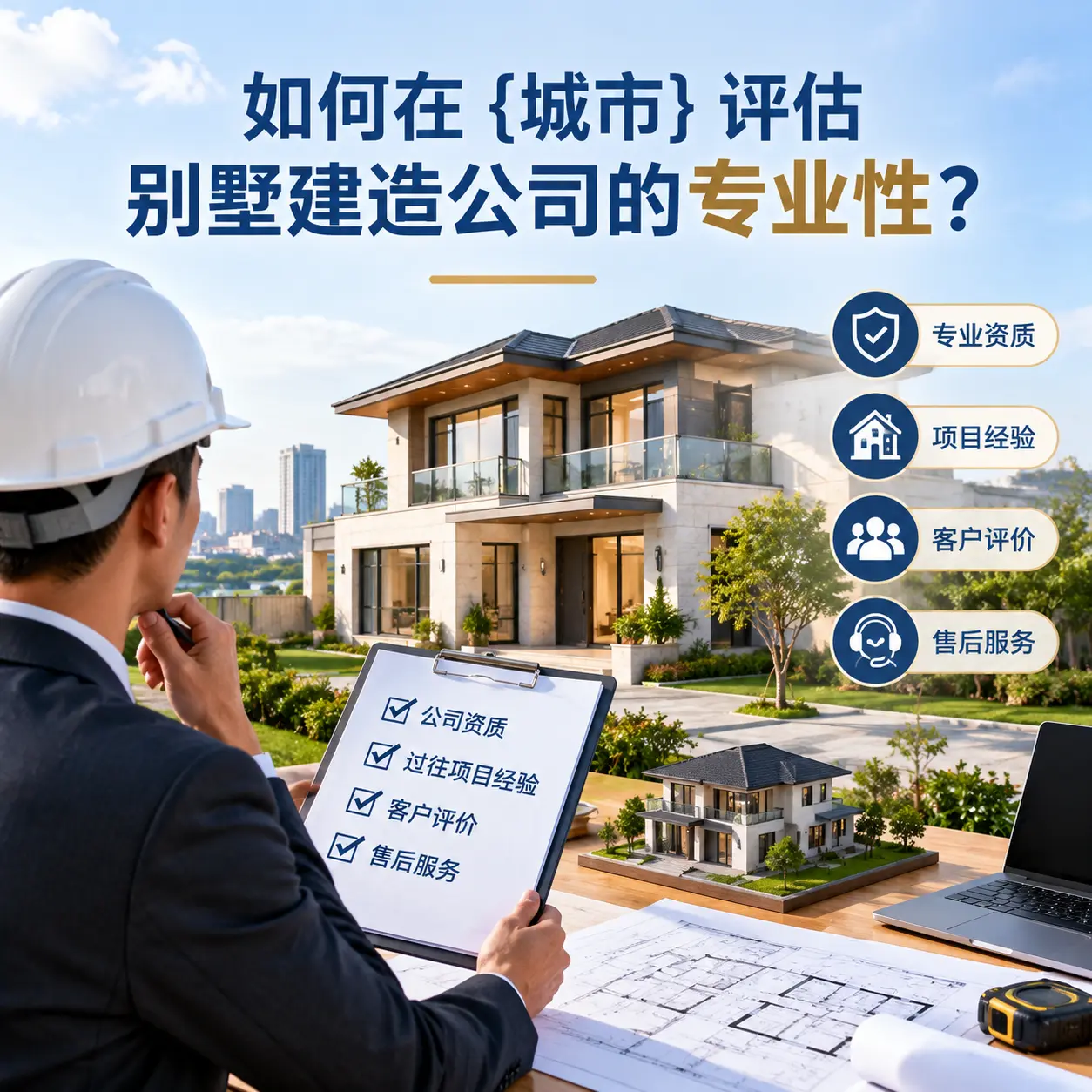 如何在 六枝特 评估别墅建造公司的专业性？