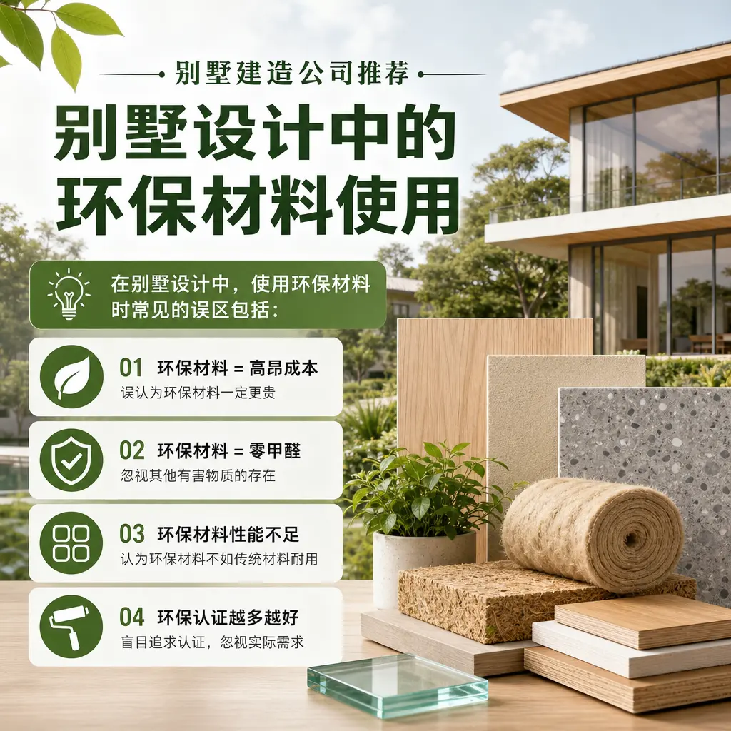 别墅建造公司推荐： 六枝特 别墅设计中的环保材料使用