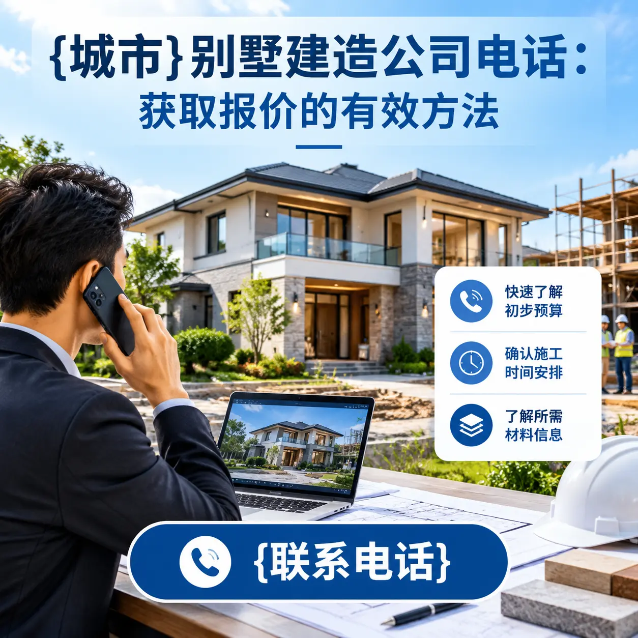 六枝特别墅建造公司电话:获取报价的有效方法