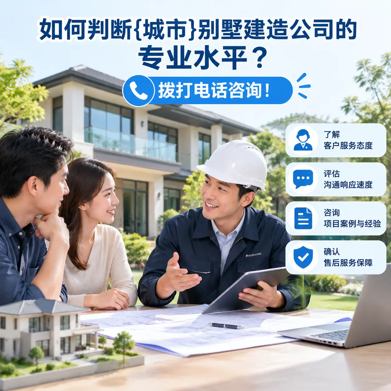 如何判断六枝特别墅建造公司的专业水平？拨打电话咨询！